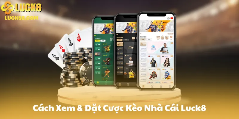 Cách Xem & Đặt Cược Kèo Nhà Cái Luck8